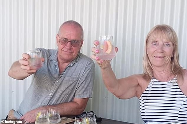 Mark (pictured left) and Lesley Stillman (pictured right) were found dead by police at a house near Carramar, north of Perth, on Sunday morning.