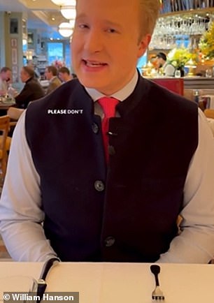 Etiquette expert reveals how to sit properly in a restaurant