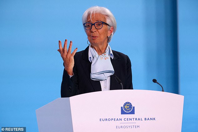 Leading: President Christine Lagarde is expected to lead the European Central Bank toward the first interest rate cut among global peers when it meets in June.