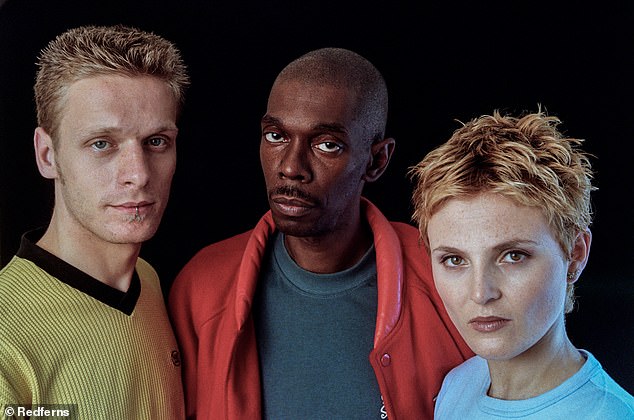 Consisting of Maxi Jazz (centre), Sister Bliss (right) and Rollo (left), dance music band Faithless enjoyed incredible success during their time in the spotlight, peaking at number three in the UK charts when it was relaunched a year later. later