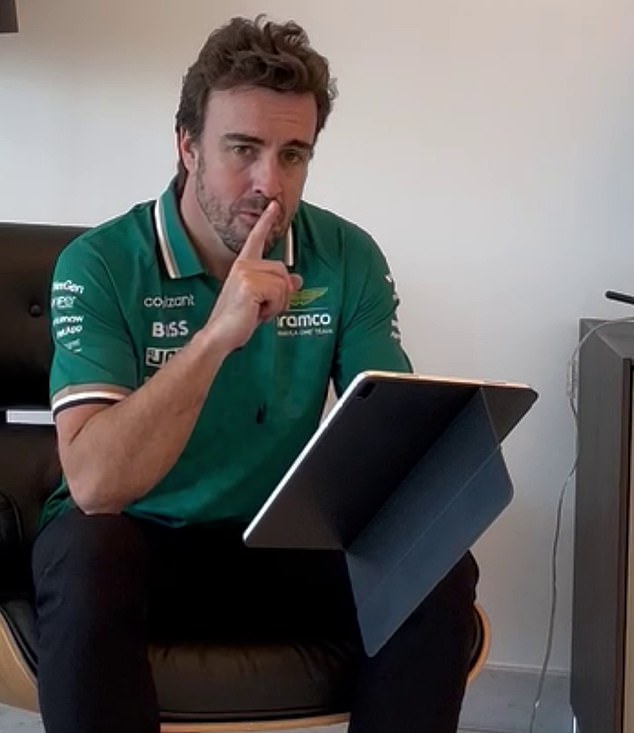 Fernando Alonso jokes about claims he was mentioned on Taylor Swift's new album