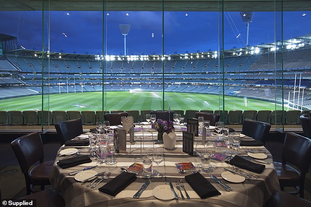 Only MCC members can access the exclusive dining area, and voting is held to see who is lucky enough to enter.