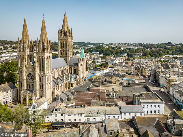 Buyers are enjoying the highest level of spring home choice in five years, including in areas such as Cornwall (pictured: Truro)
