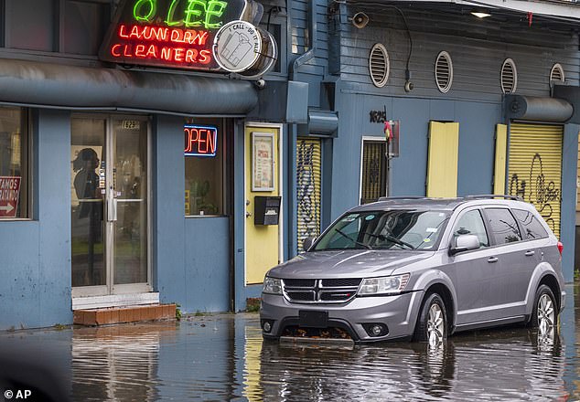 Strong storms are battering the Gulf Coast, causing flash flooding and tornado warnings for millions of people from Texas to the Florida Panhandle, including in New Orleans, where rain has flooded downtown.