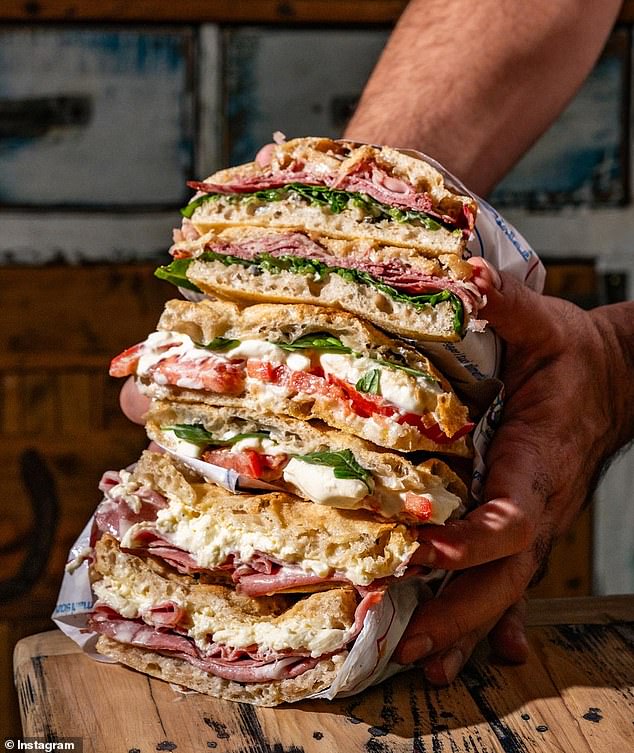 Salumeria Norcino, in Pyrmont, west of the CBD, serves delicious pizzetta sandwiches with authentic Italian ingredients that Sydneysiders are quick to try.