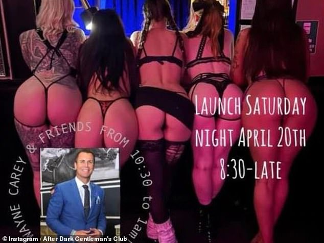 Wayne Carey helped launch new strip club in Geelong