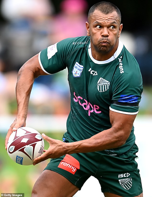 Wallabies veteran Kurtley Beale has signed a short-term contract with Western Force until the end of the Super Rugby Pacific season (pictured in action recently for Randwick)