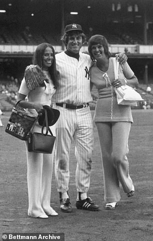 Peterson with his ex-wife Marilyn Peterson (left) and his new love Susanne Kekich (right) in 1972