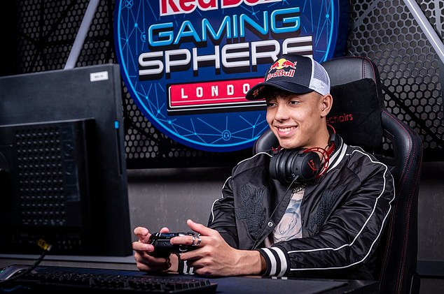 'Fortnite millionaire' Jaden Ashman, 20 (pictured), has admitted he was left 'frail', 'in poor health' and suffering 'a bit of depression' after becoming obsessed with the shooter.  Ashman, known in the world of electronic sports as Wolfiez, won a silver medal at the Fortnite World Cup in 2019 and, at the time, applauded his success.