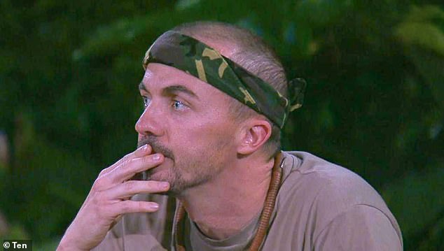 Frankie Muniz (pictured) made a heartbreaking confession on Tuesday's episode of I'm a Celebrity... Get Me Out of Here!  Australia