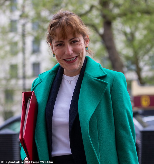 Health and Social Care Secretary Victoria Atkins (pictured) said: 