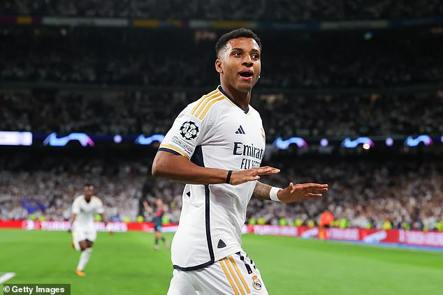 The 23-year-old Brazilian scored Madrid's goal in the 3-3 draw against Manchester City