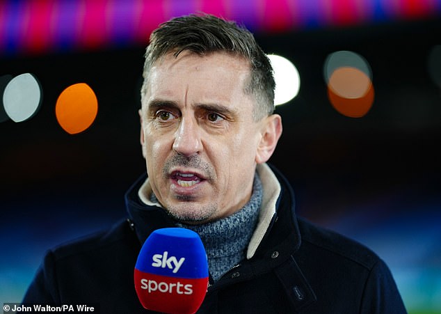 Gary Neville's very accurate prediction of how the Premier League title race will unfold has resurfaced after Manchester City capitalized on mistakes by Arsenal and Liverpool.