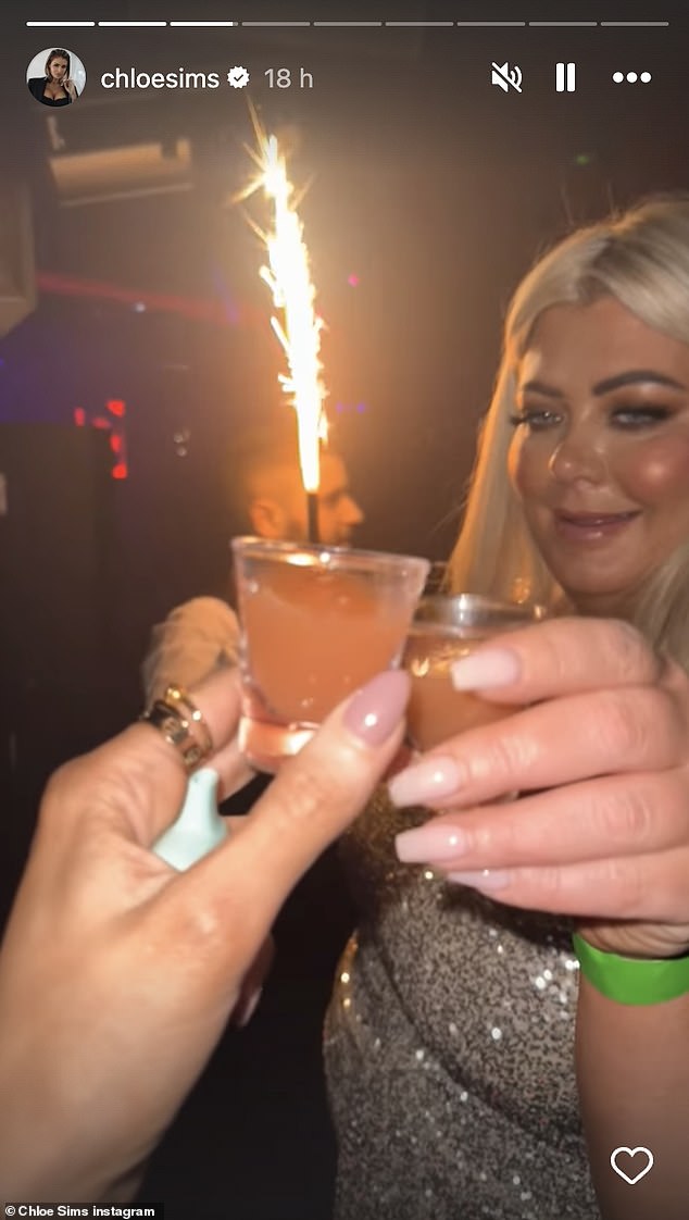 Gemma Collins and Chloe Sims reunited for a drunken night out on Friday