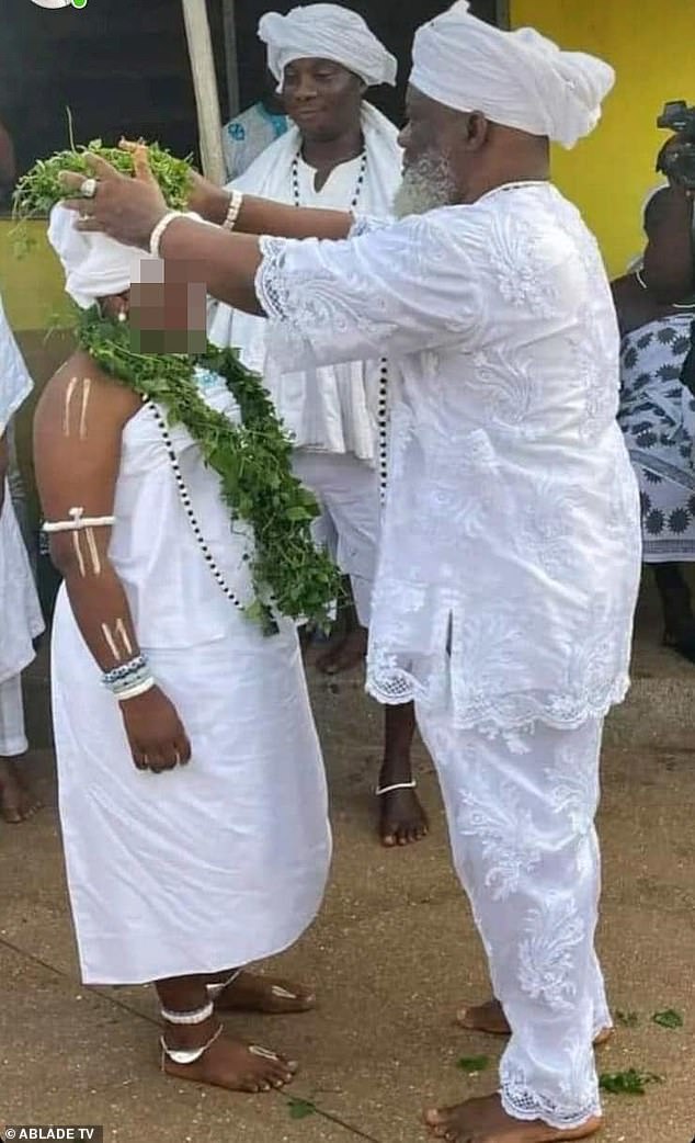 Ghanaian priest 63 sparks outrage after marrying 12 year old girl bride