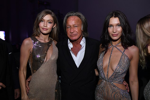 Mohamed Hadid, father of models Bella and Gigi (photographed together in 2016), apologized for the insulting messages sent to Congressman Ritchie Torres and said: 