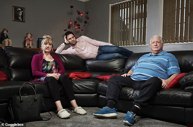 Gilbey appeared on the hit TV show Gogglebox alongside his mother Linda McGarry and stepfather Pete.