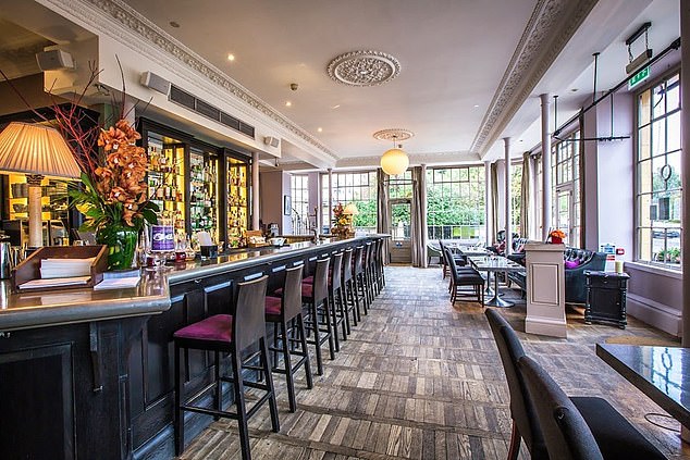 The York & Albany pub in Regents Park had temporarily closed because the chef planned to hand over the lease to new partners, and at that point the gang broke in (file image)