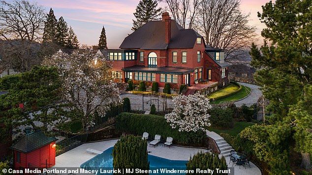A 135-year-old historic mansion with a ballroom, pool, tennis court and guest house is on the market for $5.5 million in Oregon