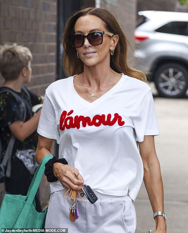 Michael Clarke's ex-wife Kyly looked stylish as she stepped out in the Sydney suburb of Rose Bay to run errands last week.