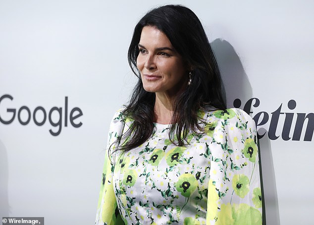 Grieving Angie Harmon shared a heartwarming message days after an Instacart driver allegedly shot and killed one of her dogs over Easter weekend (pictured in 2022).