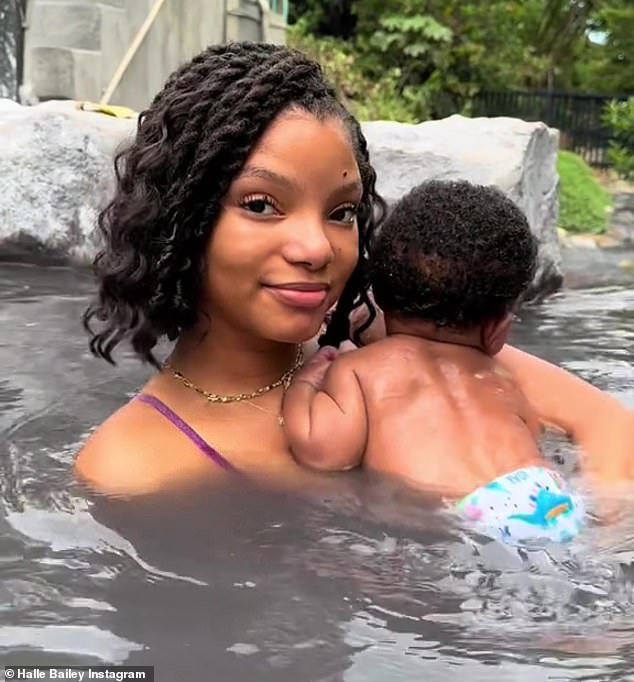 Halle Bailey opened up about her mental health after giving birth to her baby Halo less than half a year ago.