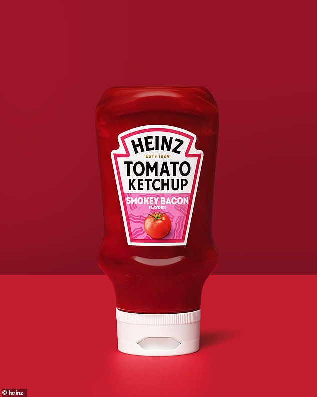 The latest innovation in Heinz sauce is a variation of its beloved ketchup with Heinz Tomato Ketchup Smokey Bacon