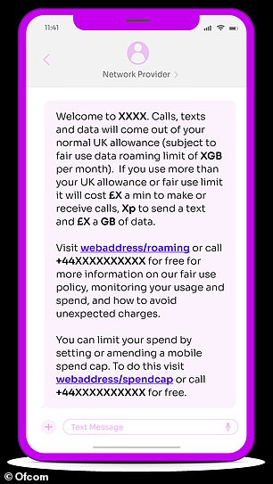 Clarity: From October, providers are obliged to inform customers when they start roaming