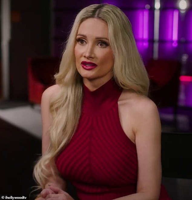 A feud has broken out with Playboy Bunny, with Holly Madison (pictured) accusing Crystal Hefner of copying her writing style in their respective memoirs.