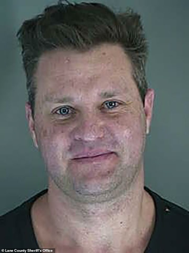 On July 28, Zachery was charged with domestic violence against an unidentified woman in Eugene, Oregon, three years after his previous arrest for domestic violence (pictured in 2020) against his fiancée Johnnie Faye Cartwright.