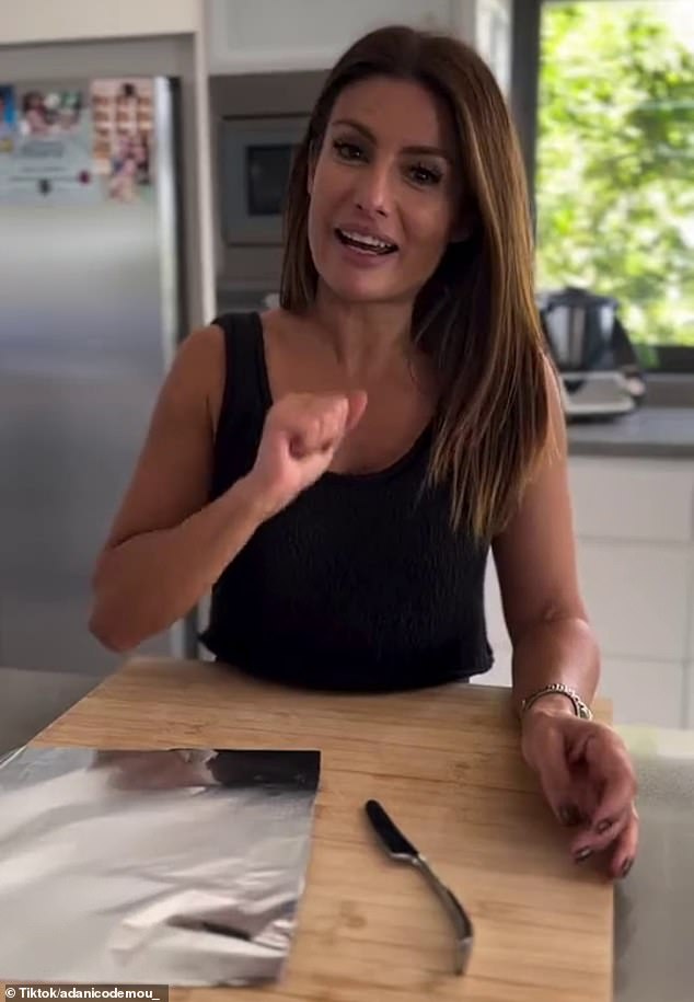 Australian TV star Ada Nicodemou has revealed her trick for flawless cutlery.