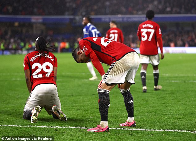 Manchester United suffered a tough blow against Chelsea at Stamford Bridge on Thursday.