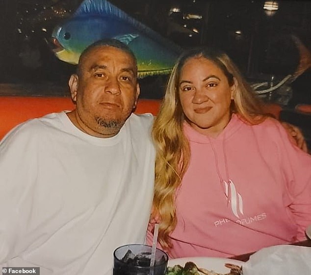 An Arizona man, Keith Lopez (left), has been charged with murder after stabbing his ex-wife Christina (right) to death 38 times after she confirmed to him that she had started dating another man.