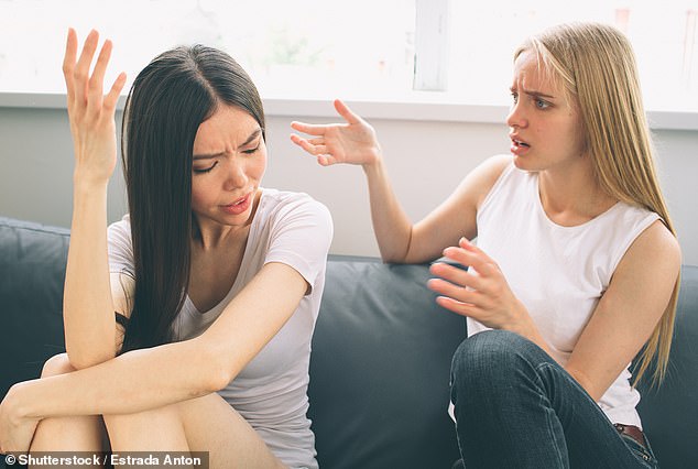 An expectant mother wonders if she is wrong for refusing to share the name of the baby she chose with her sister (file image)