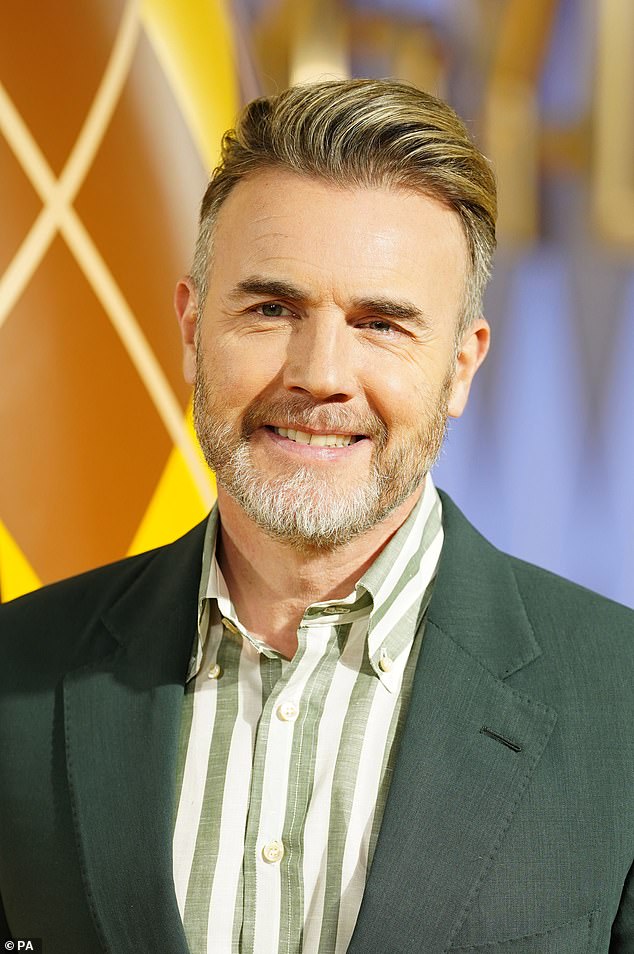 Janet initially believed she had added the real Gary Barlow (pictured in January 2024) on Facebook in March this year.