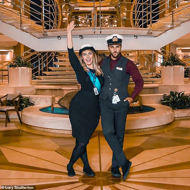 Lucy Southerton, 28, from Birmingham, has worked on cruise ships for nine years and regularly shares tips on how passengers and crew members can make the most of their experience.