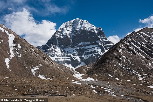 Mount Kailash (pictured), also known as Kangringboqe Peak, is one of the most sacred mountains in the world - a peak that has still not been climbed.