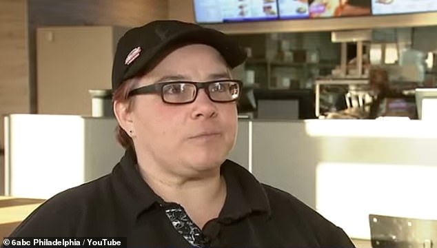 Becky Arbaugh of Bucks County heard the cries of a distraught mother at the drive-thru whose baby was having trouble breathing on April 13.