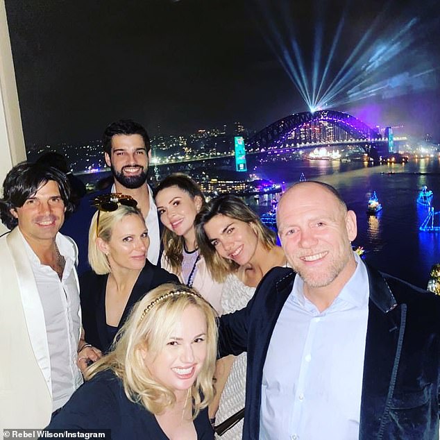 Surprisingly, Rebel is friends with some members of the brand and celebrated New Year 2020 in her native Sydney with Zara and Mike Tindall.  The group was also joined by Prince Harry's best friend, Nacho Figuras, nicknamed the 'David Beckham of Polo', and his wife Delfina Blaquier.