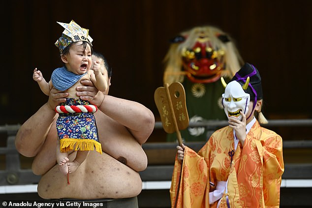 The Nakizumo Cry Baby Festival is as strange as its name sounds: it celebrates the belief that crying babies will bring young people good health and fortune in the future, as well as ward off evil spirits or demons.