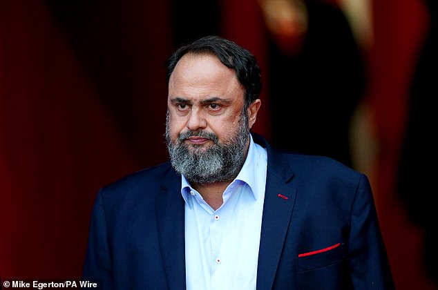 The order to publish the tweet is understood to have come from club owner Evangelos Marinakis.