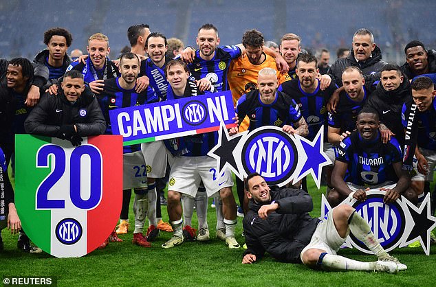 Inter Milan are champions of Serie A for the 20th time after beating city rival AC Milan.