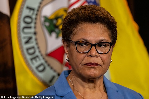 Ephraim Matthew Hunter, 29, was arrested by Los Angeles police for breaking into Mayor Karen Bass' Getty House home without harming the mayor or her family.