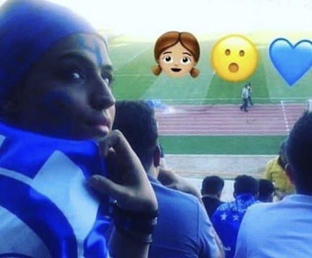 Sahar Khodayari, 30, died in September 2019, a week after setting herself on fire to protest against a ban on women at soccer matches in Iran.
