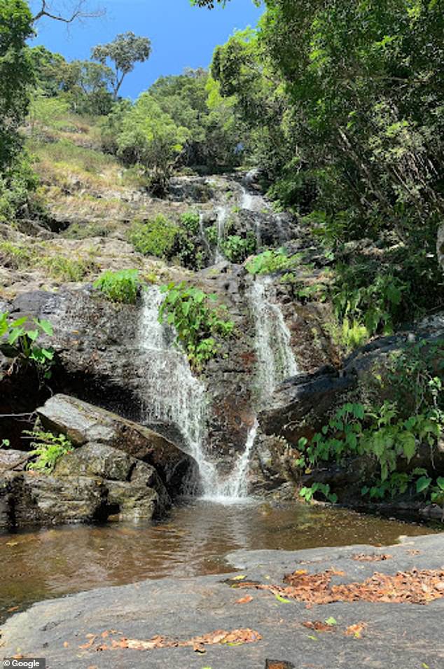 Emergency services were called to Isabella Falls in Edmonton, a 20-minute drive from Cairns.