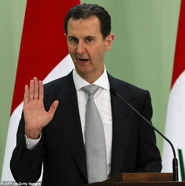 Ivinson said he made comments about gender fluidity and veganism, but maintains that other statements he allegedly made were misheard, such as that President Assad of Syria (pictured) was 