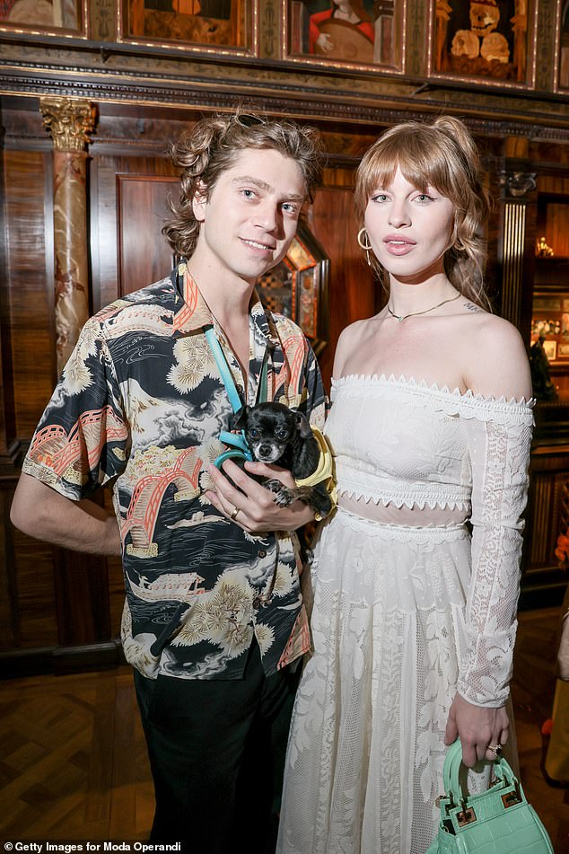 Getty, 29, the great-granddaughter of oil magnate J. Paul Getty, filed for divorce from Tobias in January; the duo seen in 2022