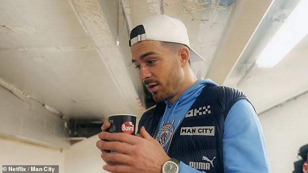 Jack Grealish's love for Bovril is shown in new Man City Netflix documentary