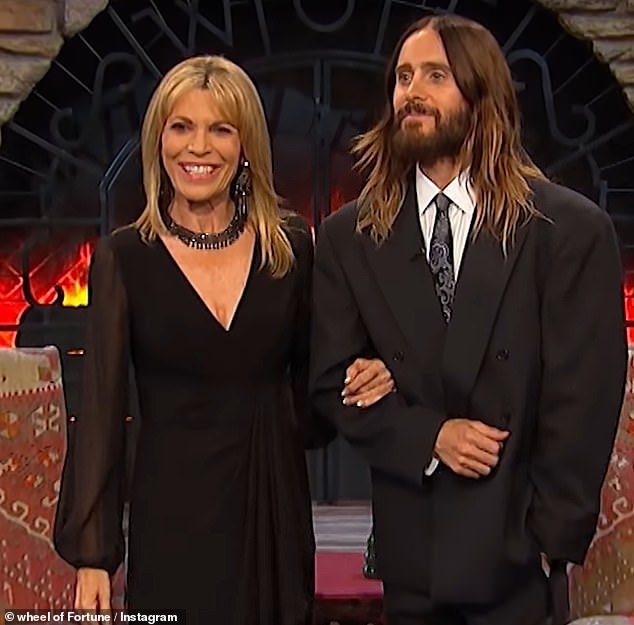 On the April 1 episode of Wheel of Fortune, Jared Leto pranked the contestants when he inexplicably replaced host Pat Sajak in the first spin.