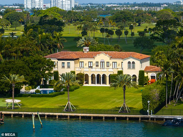 Jeff Bezos recently splashed out $90 million on a third mansion on Florida's exclusive Indian Creek Island, bringing his total investment in the area, known as the 'Billionaire Bunker', to $237 million.
